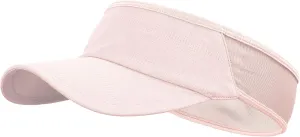Sports Sun Visor Women Men, Cooling Stretchy Visor Hats Summer Packable Ponytail Sun Hat for Running, Golf, Tennis
