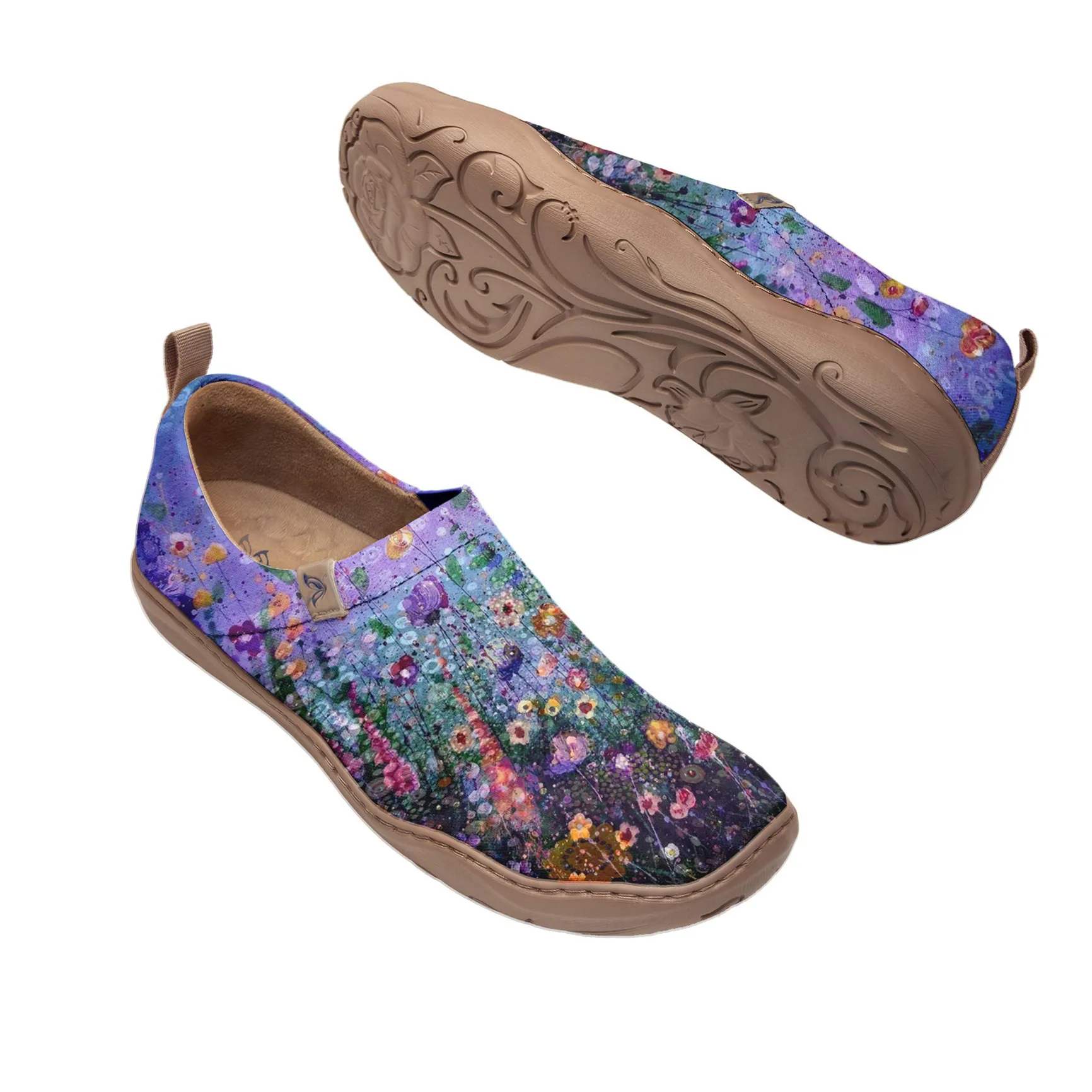 Starry Sky Flower  Slip-On