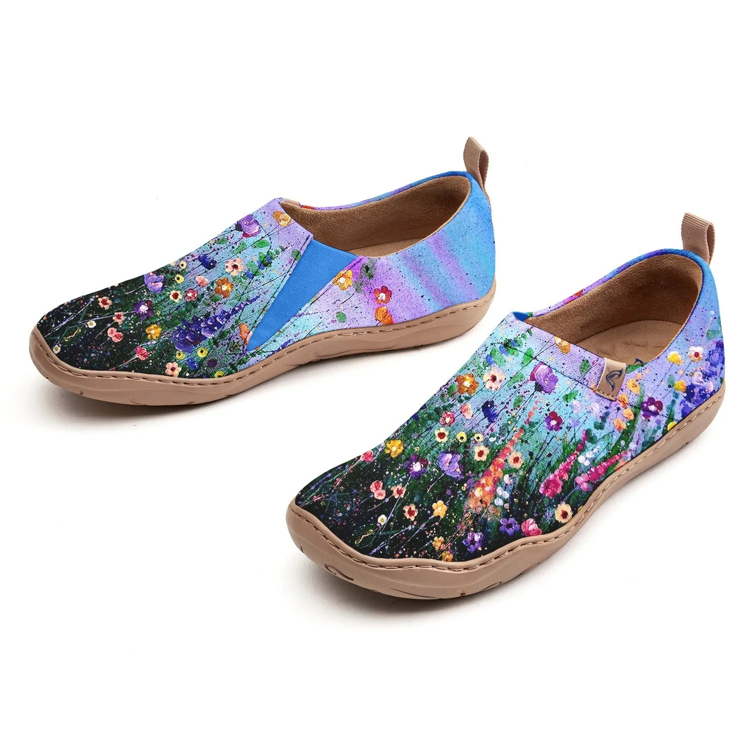 Starry Sky Flower  Slip-On