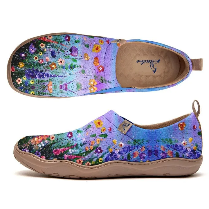 Starry Sky Flower  Slip-On