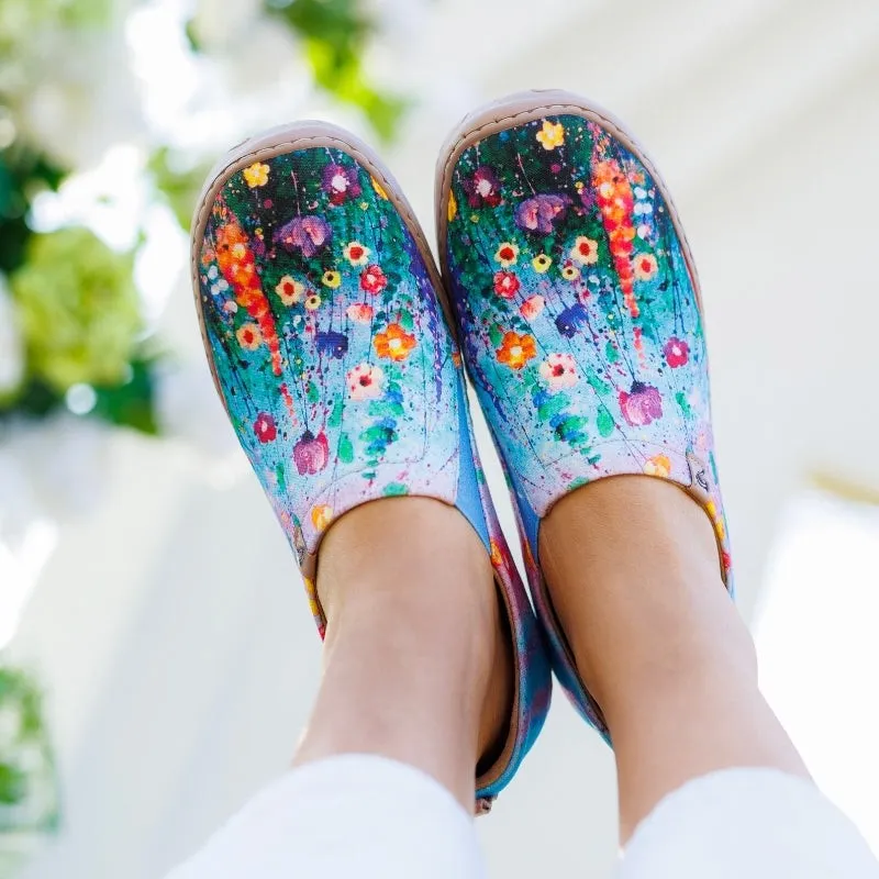 Starry Sky Flower  Slip-On