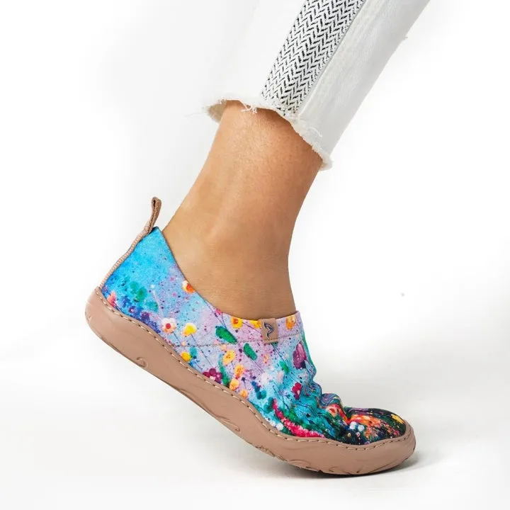 Starry Sky Flower  Slip-On