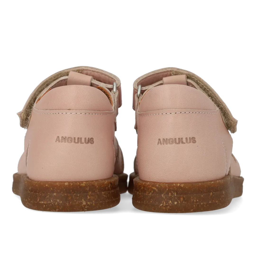Starter sandal with sparkling glitter hear