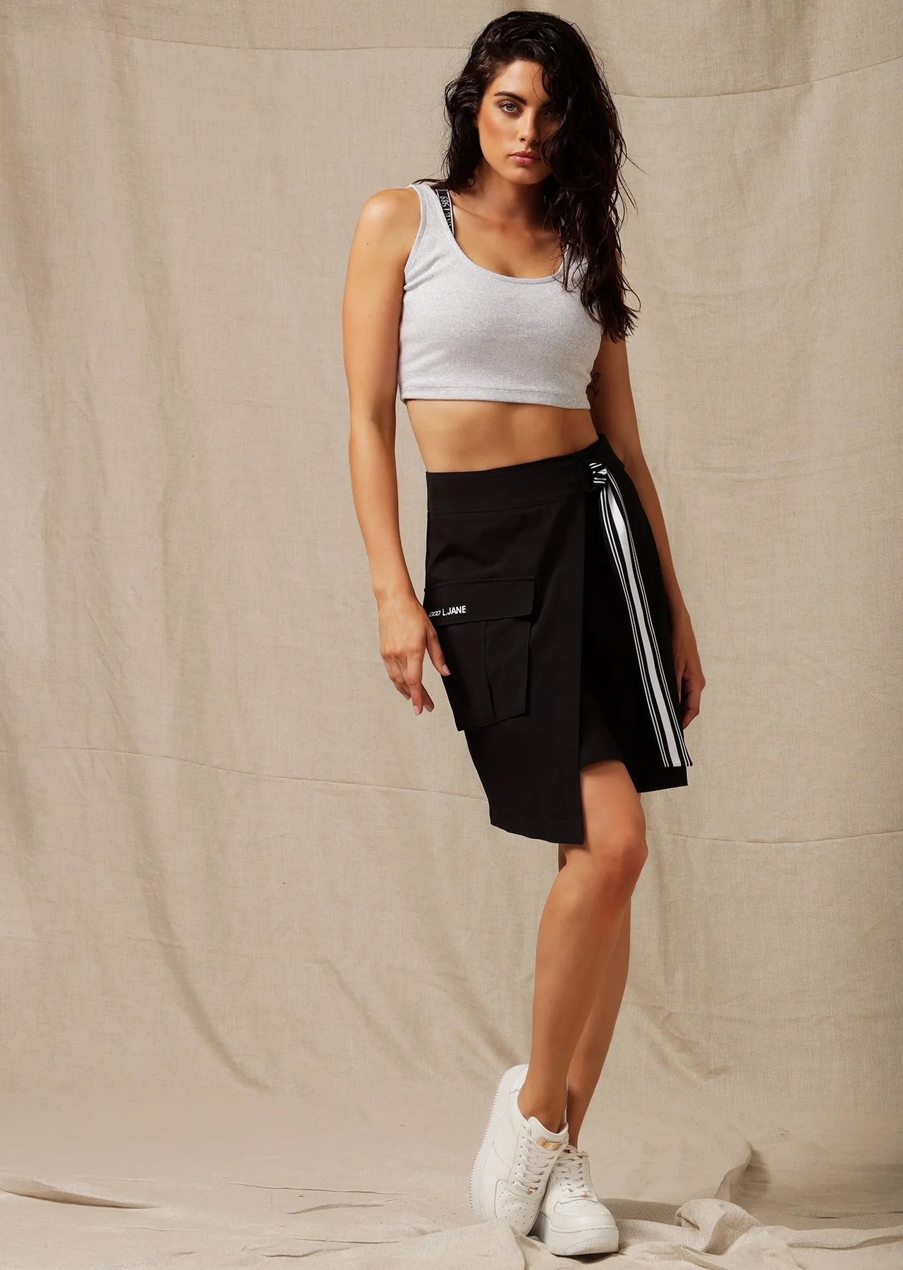 Statement Wrap Skirt