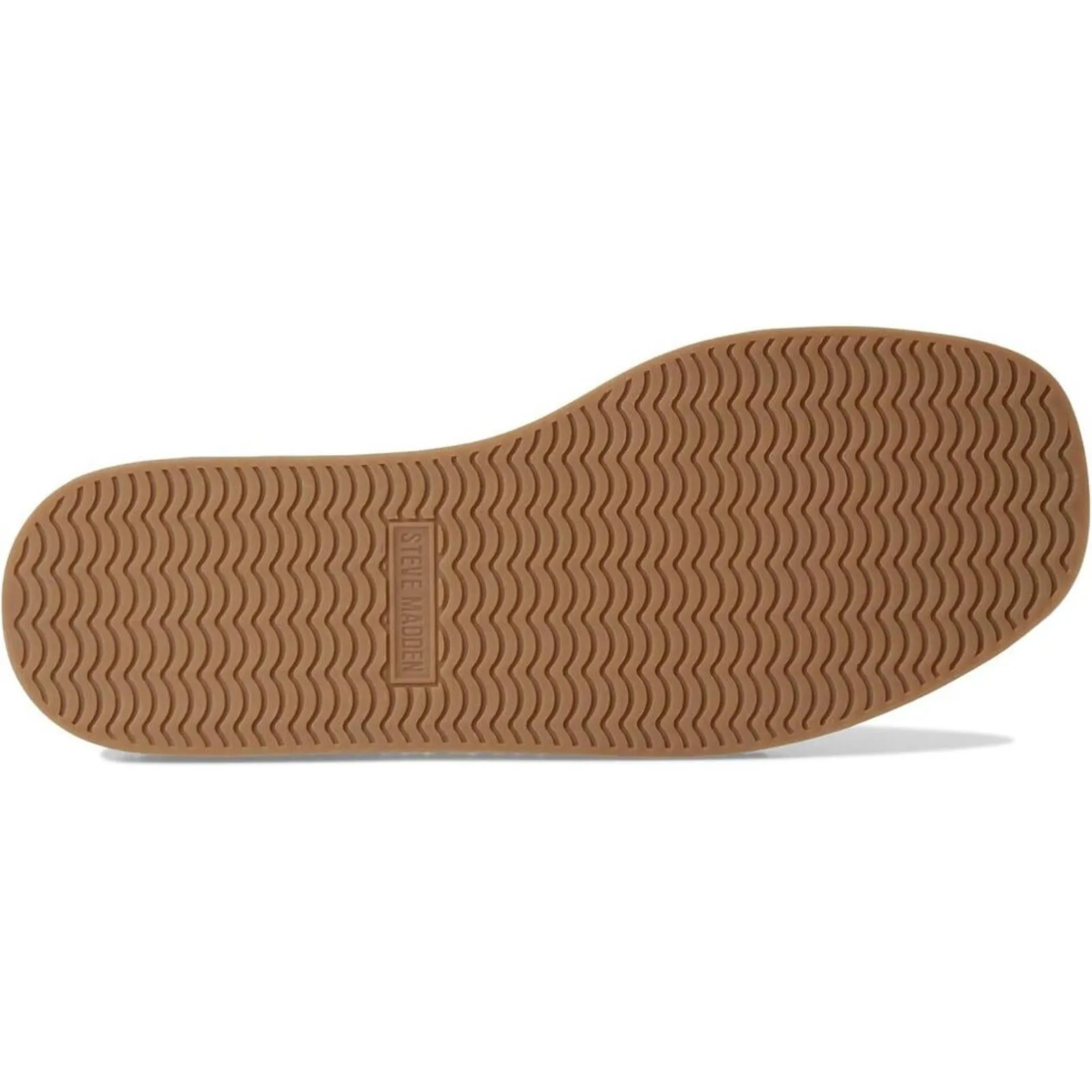Steve Madden Boardwalk Bone Leather Slide Sandals