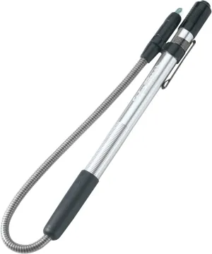Streamlight 65616 Stylus Reach Pen Light with Flexible 7-Inch Extension Cable, Silver with Blue LED
