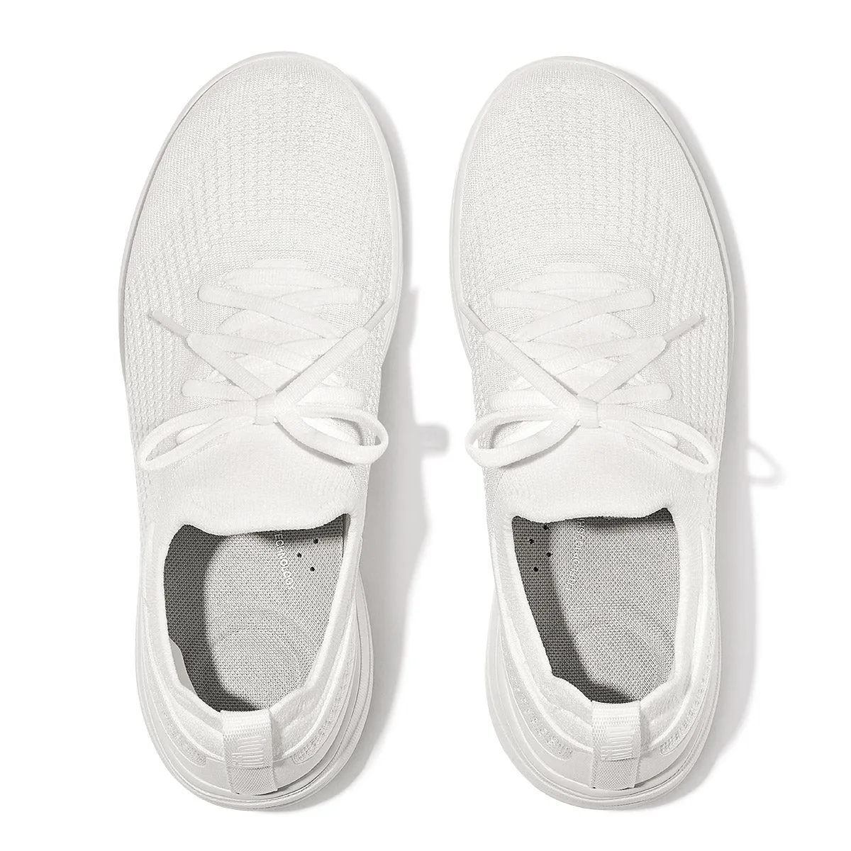 Super-Q Knit Slip-On Laced Sneakers