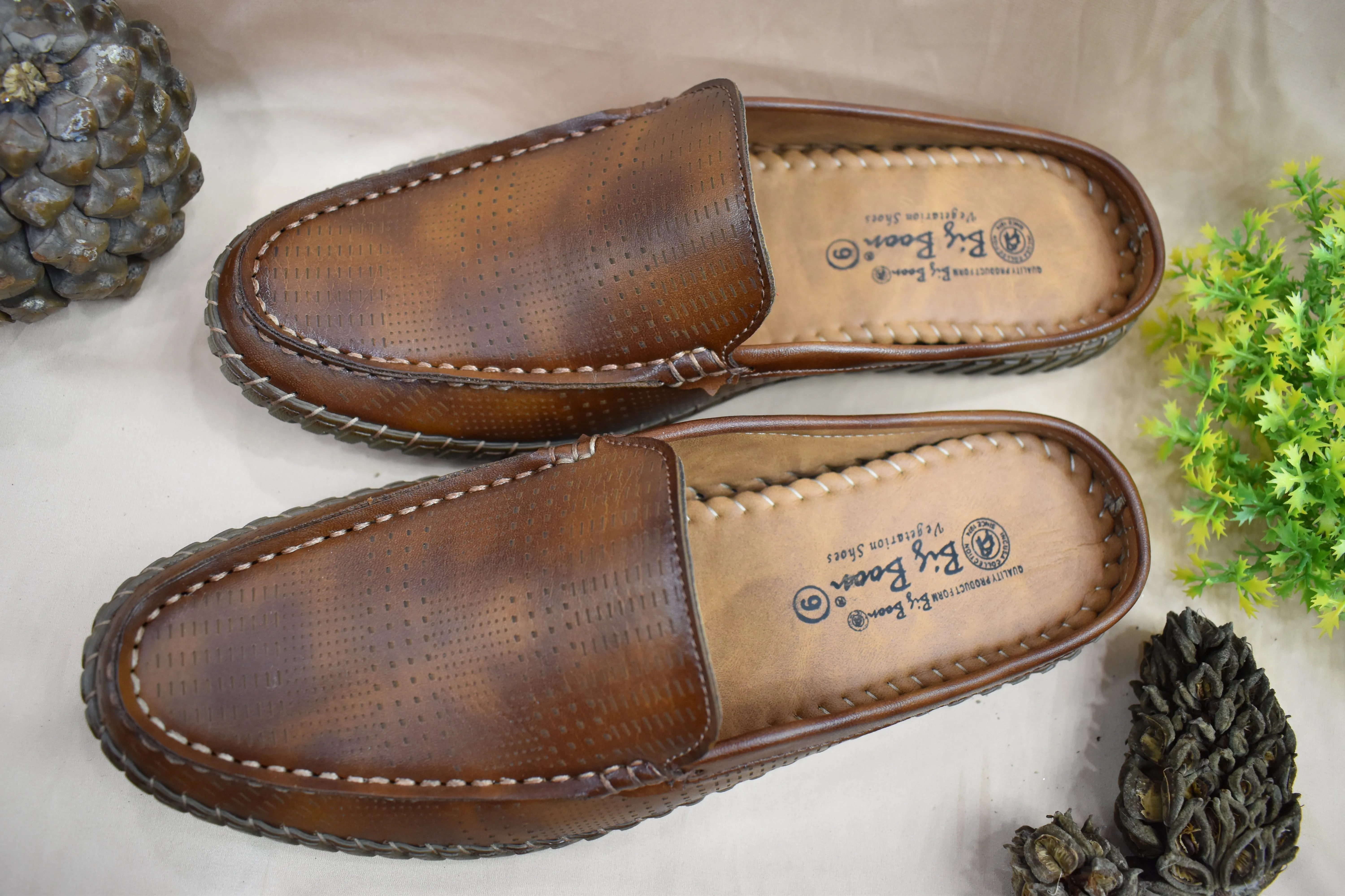 Tan Brown Lafer (Back Open)
