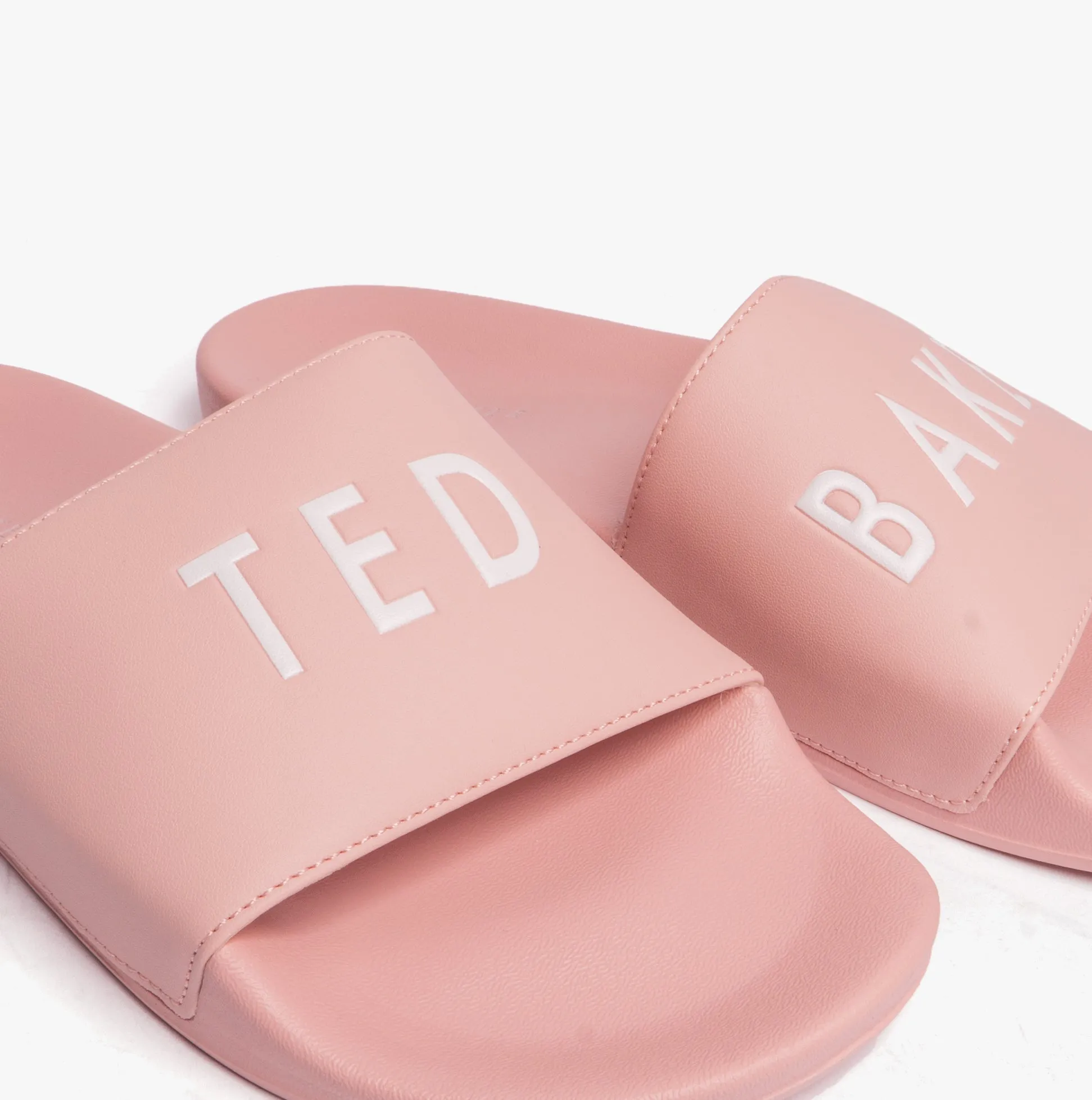 Ted Baker ASED Womens Embossed Slider Pink