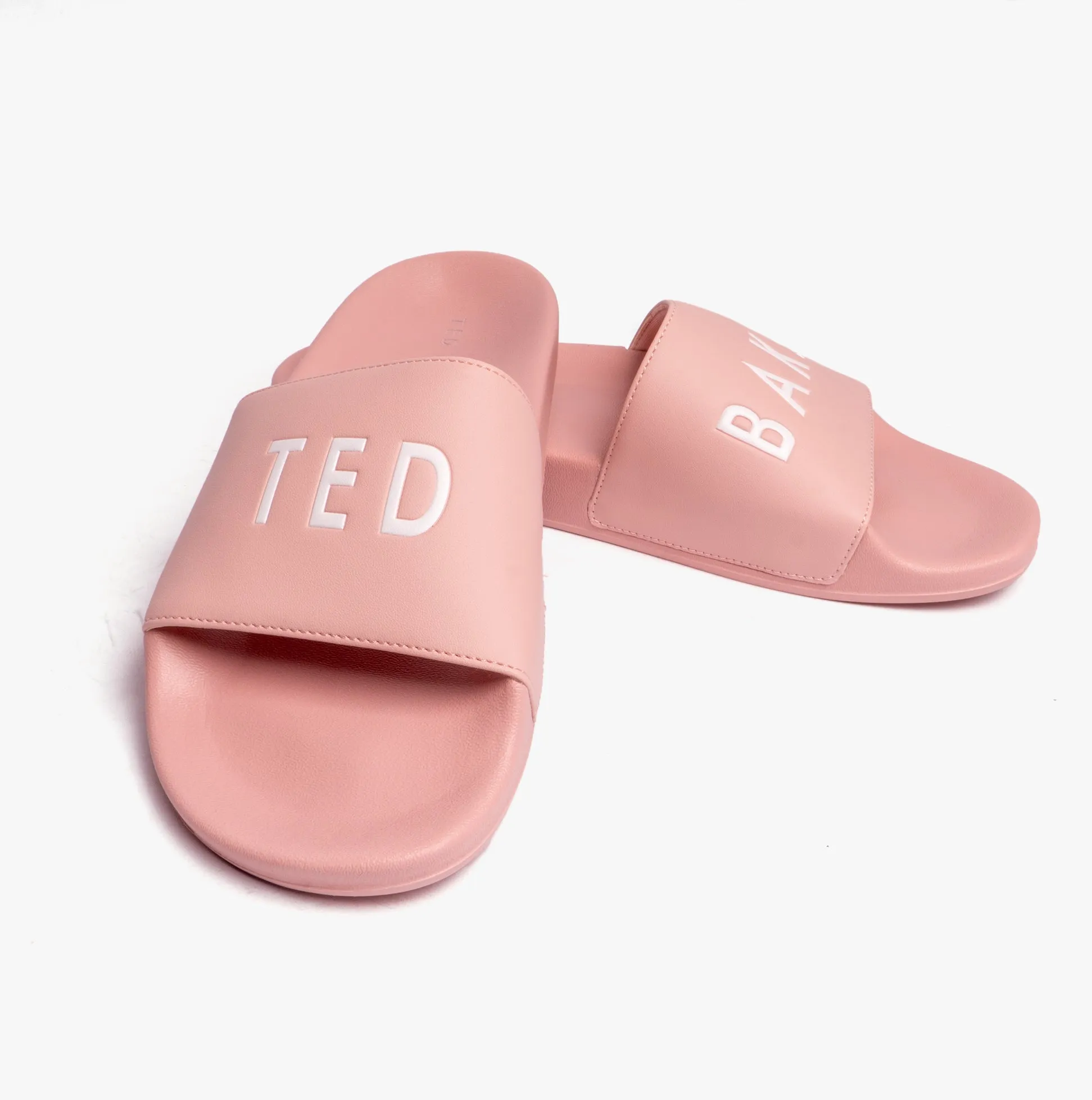 Ted Baker ASED Womens Embossed Slider Pink