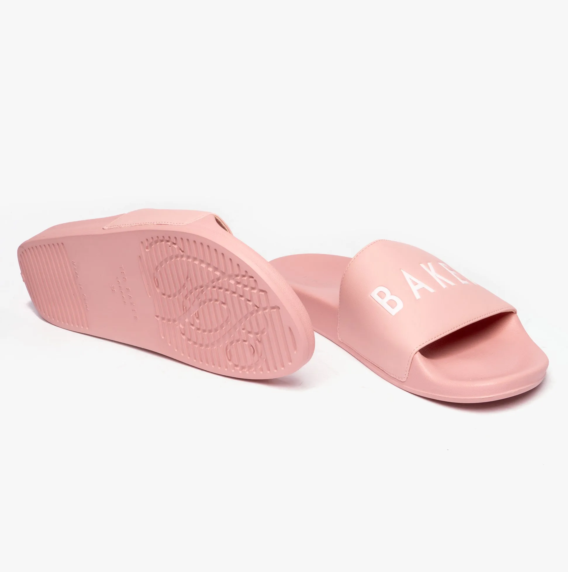 Ted Baker ASED Womens Embossed Slider Pink