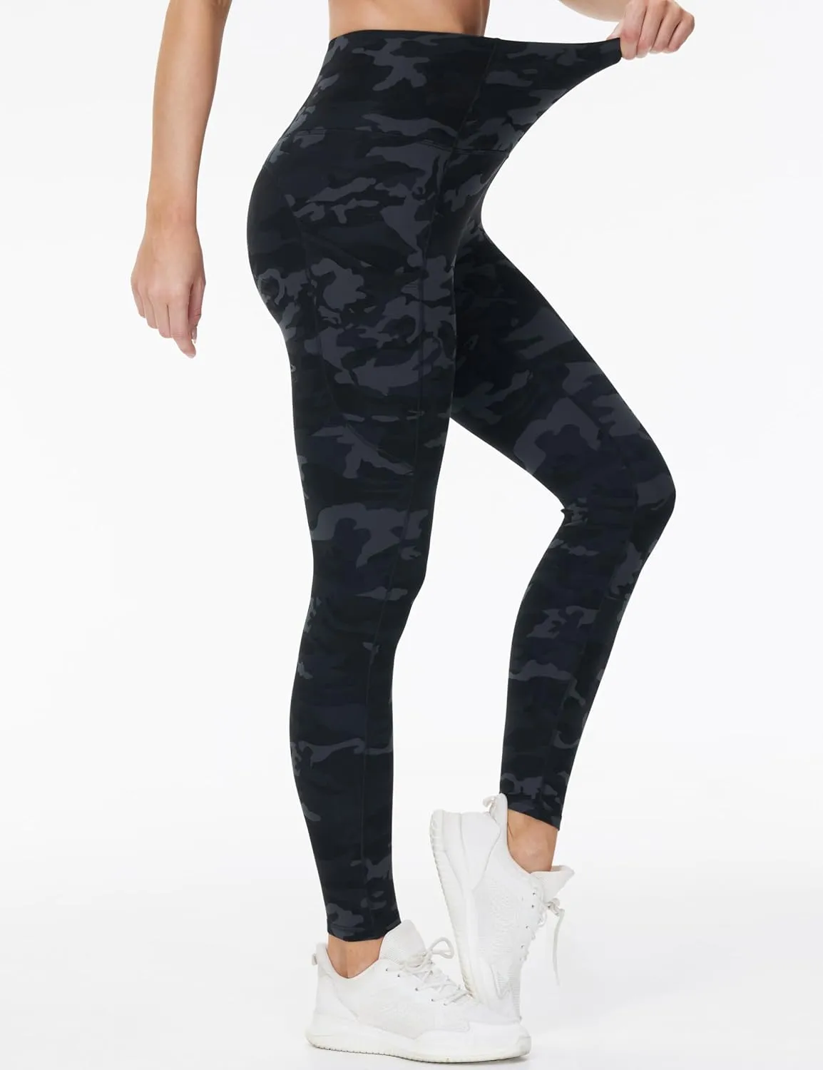THE GYM PEOPLE Women's High Waist Yoga Pants Buttery Soft Stretchy Tummy Control Workout Athletic Leggings with Pockets