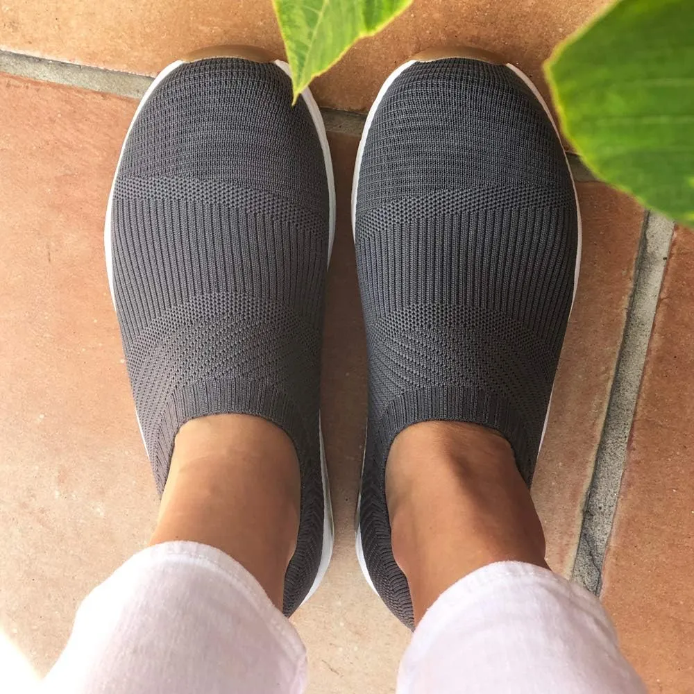 Therafit Women's Janie Slip-On Athletiic Shoe - for Plantar Fasciitis/Foot Pain