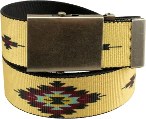 Thomas Bates Cargo XC40 Belt with Antique Finish Nickel Slide Buckle