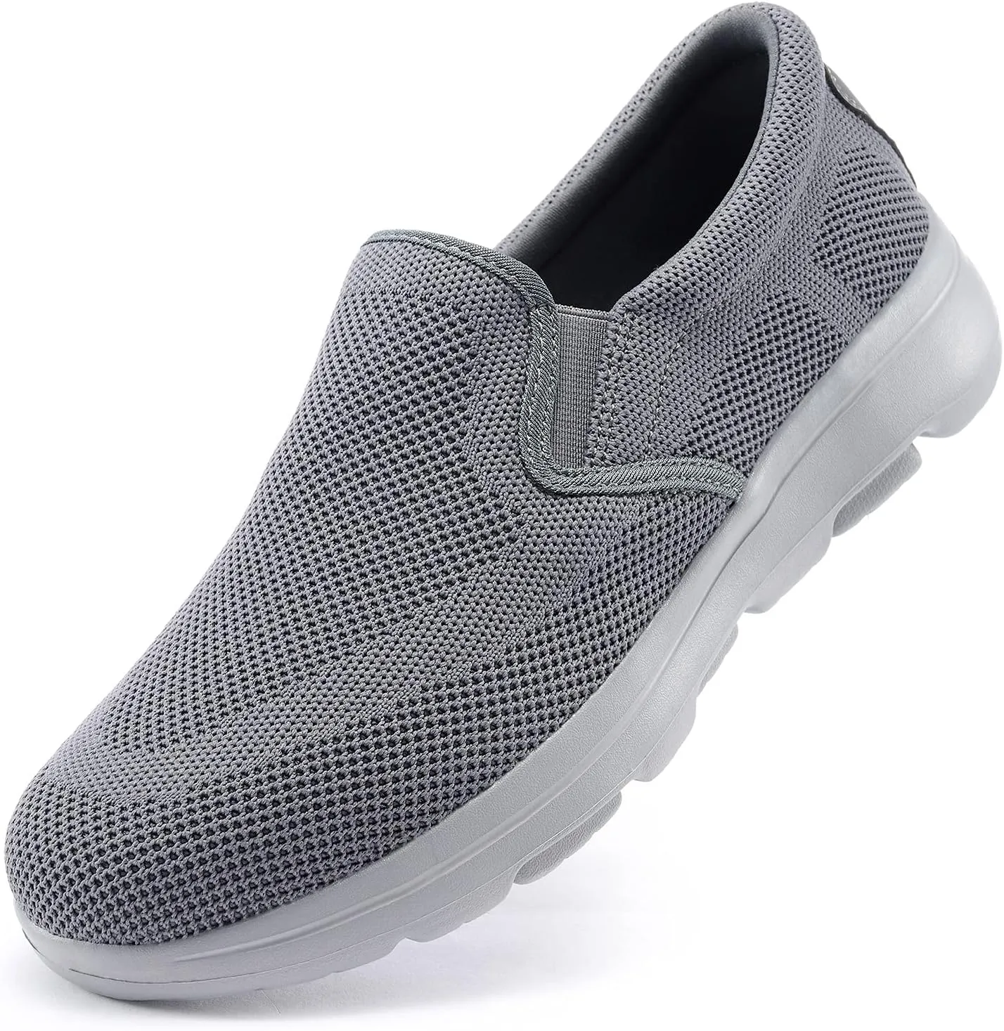 TIOSEBON Men's Mesh Slip On Walking Shoes Loafers-Work Drving Tennis Shoes