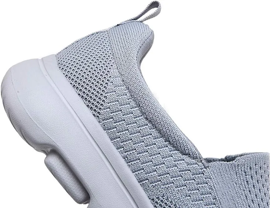 TIOSEBON Men's Mesh Slip On Walking Shoes Loafers-Work Drving Tennis Shoes