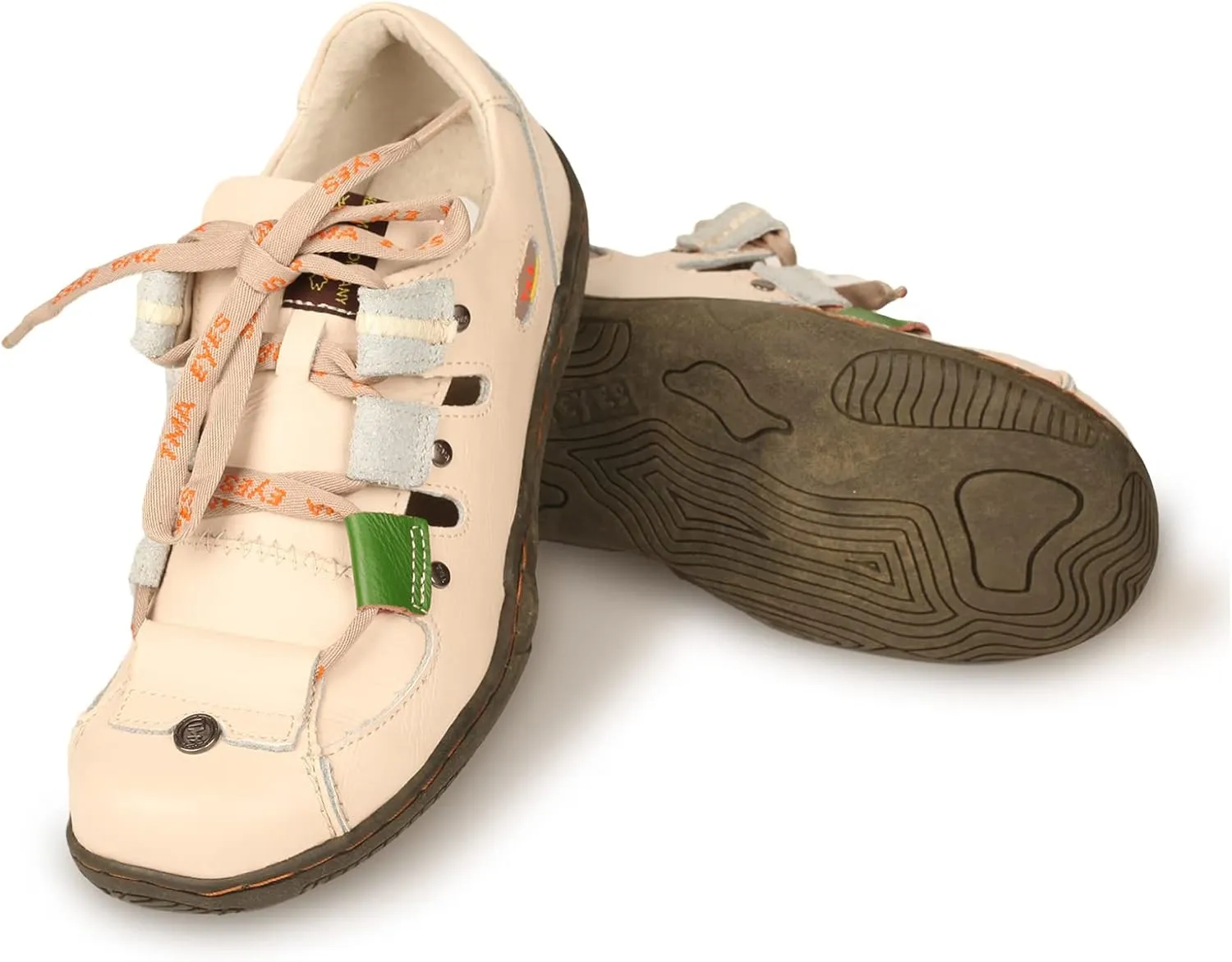 TMA EYES Women's Patchwork Leather Walking Sandal Shoes