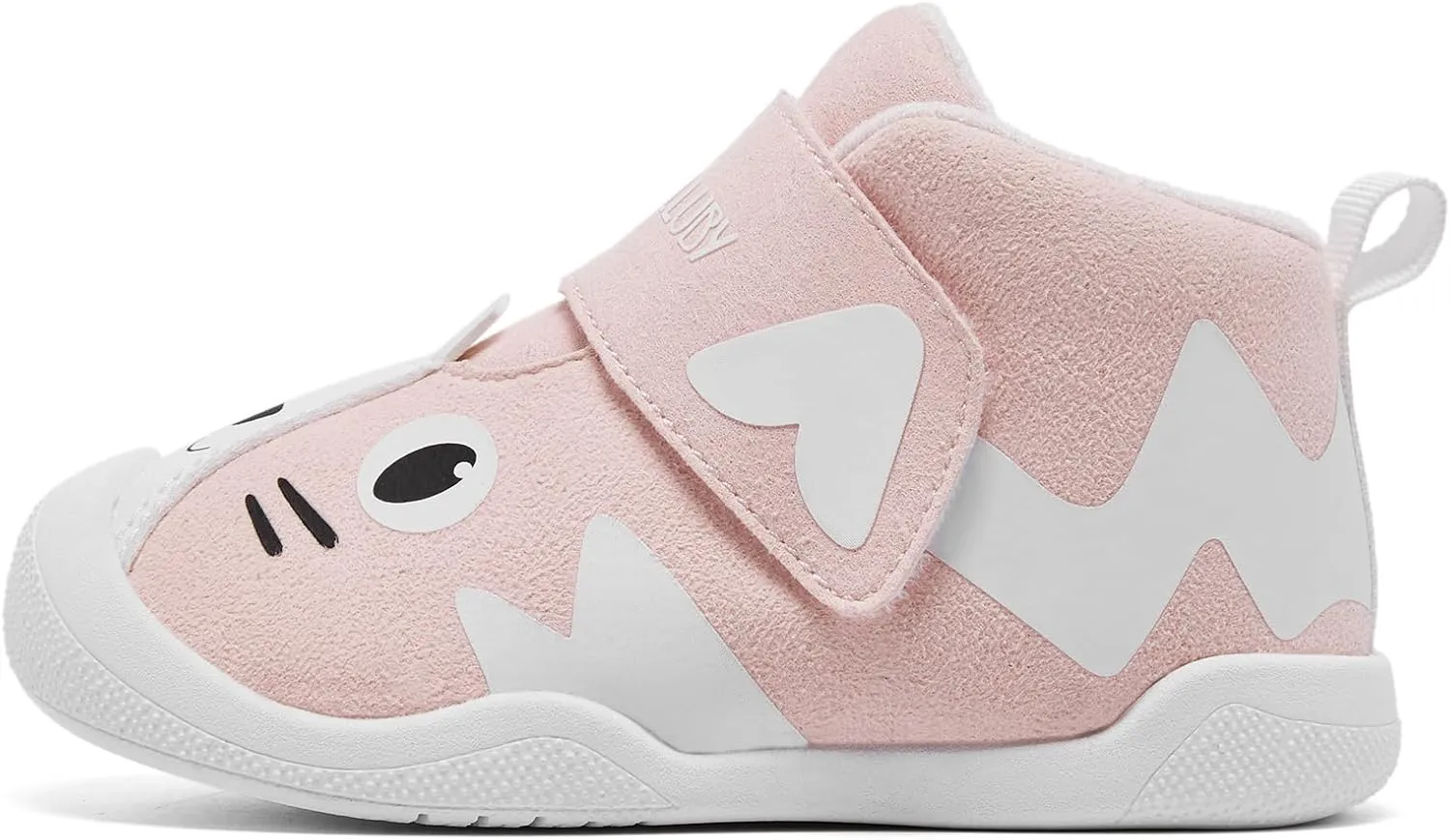 Toddler Shoes for Girls Walking Warm Soft Non-Slip High-Top Sneaker