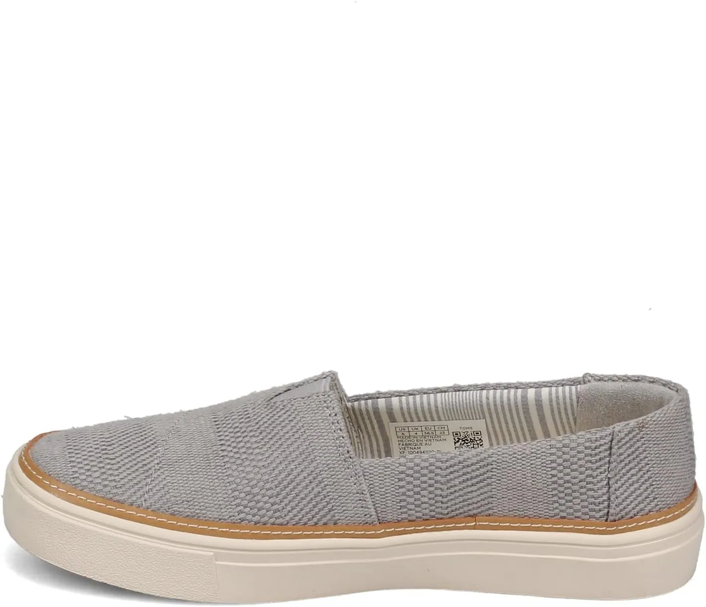 TOMS Womens Parker Slip On Sneakers Shoes Casual - Beige
