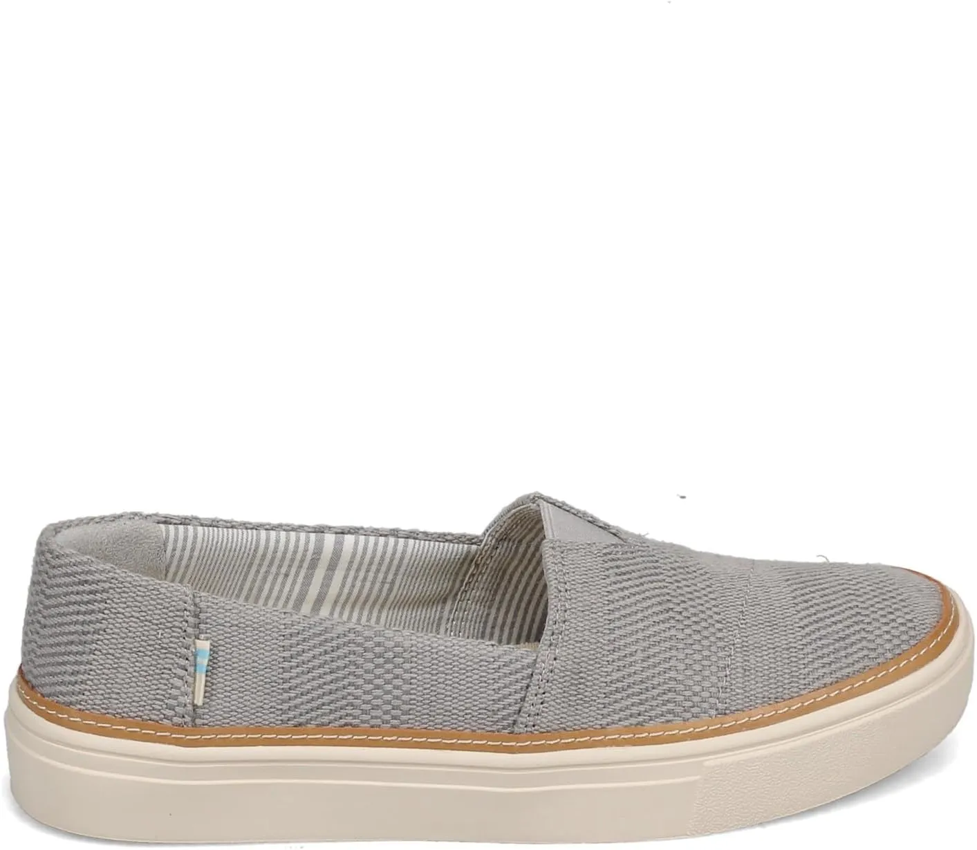 TOMS Womens Parker Slip On Sneakers Shoes Casual - Beige