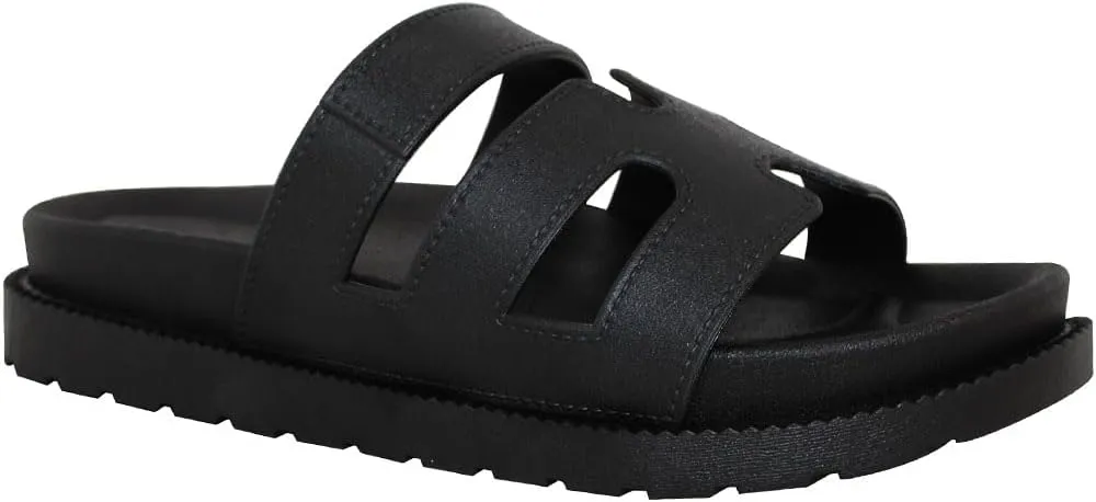 TRENDSUP Gino-24 Comfortable Flat Sandals for Women