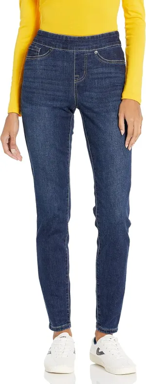 Tribal Women's Audrey Pull on Comfort Stretch Jeggings (Ankle and Full Length)