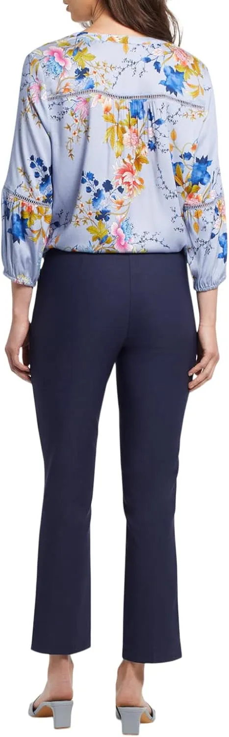 Tribal Women's Performance Stretch Pull on Slimming Ankle Pants