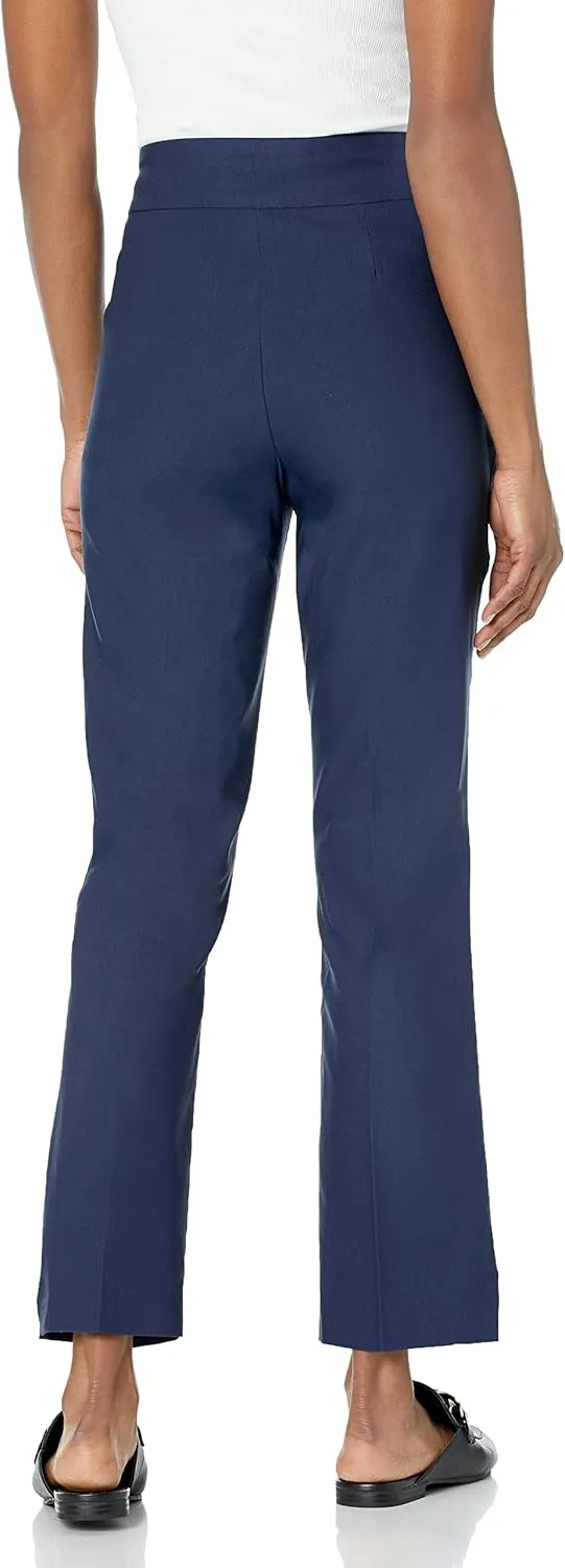 Tribal Women's Performance Stretch Pull on Slimming Ankle Pants