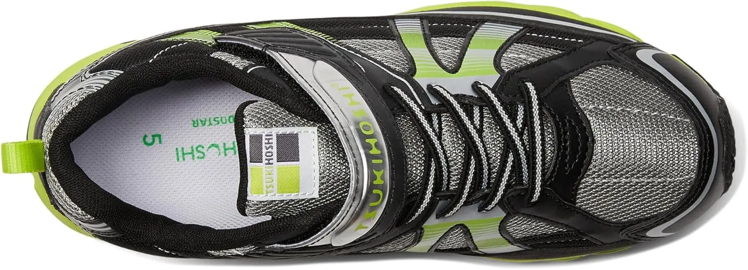 TSUKIHOSHI Storm Kids Shoes - Strap-Closure Machine-Washable Kids Sneakers with Wide Toe Box and Slip-Resistant, Non-Marking Outsoles