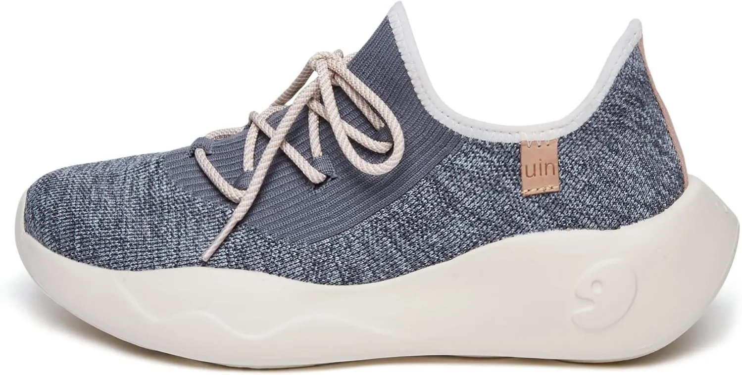 UIN Men's Fashion Sneakers Walking Casual Slip Ons Microfiber Comfortable Lightweight Art Painted Athletic Travel Shoes Mijas