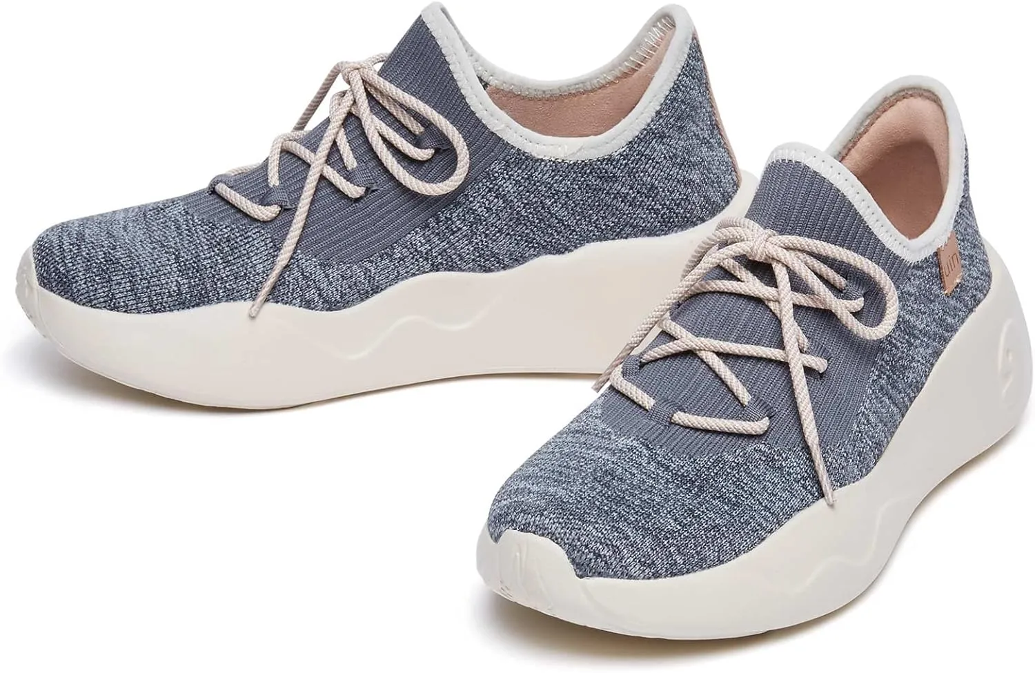 UIN Men's Fashion Sneakers Walking Casual Slip Ons Microfiber Comfortable Lightweight Art Painted Athletic Travel Shoes Mijas