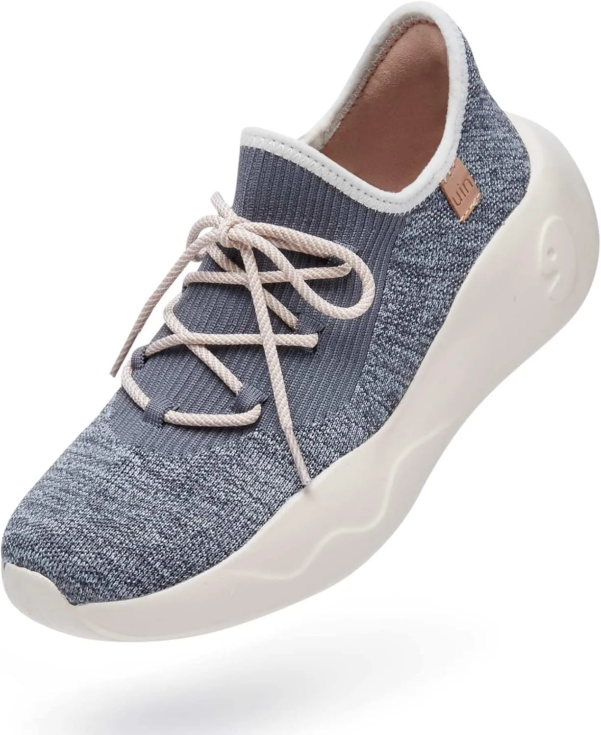 UIN Men's Fashion Sneakers Walking Casual Slip Ons Microfiber Comfortable Lightweight Art Painted Athletic Travel Shoes Mijas