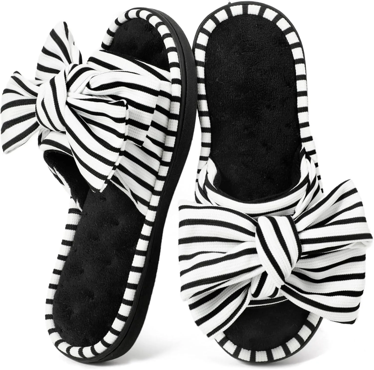 ULTRAIDEAS Women's Eurytides Slide Slippers Memory Foam House Shoes
