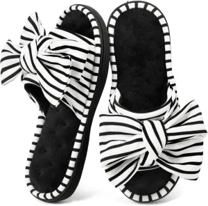 ULTRAIDEAS Women's Eurytides Slide Slippers Memory Foam House Shoes
