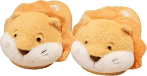 Unisex Novelty Cute Animal Feet Slippers Indoor House Plush Slippers Funny Christmas Halloween Gifts - One Size Fits Most