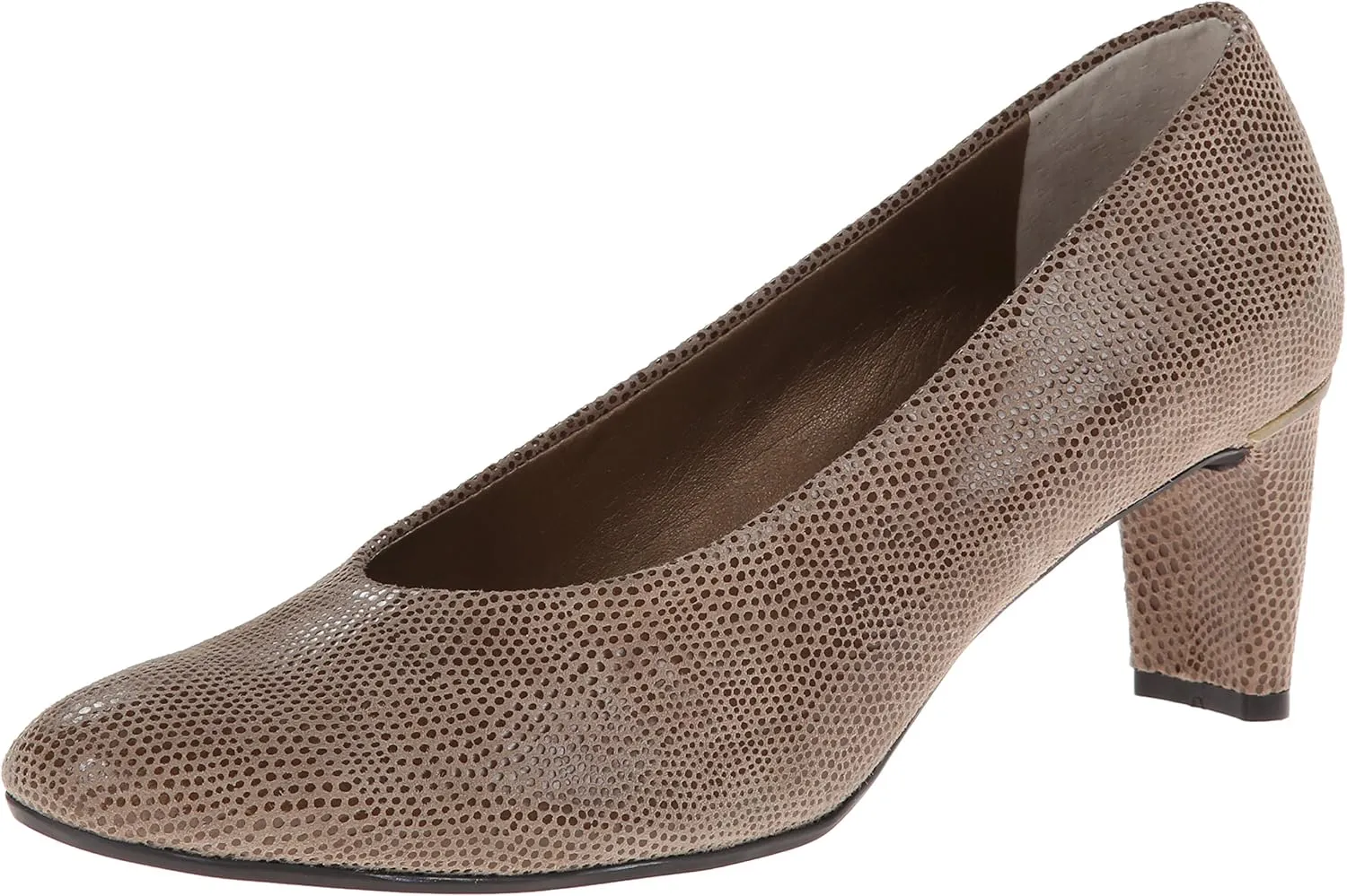 VANELi Womens Dayle Glitter Round Toe Block Pumps Dress Casual Low Heel 1-2" - Blue