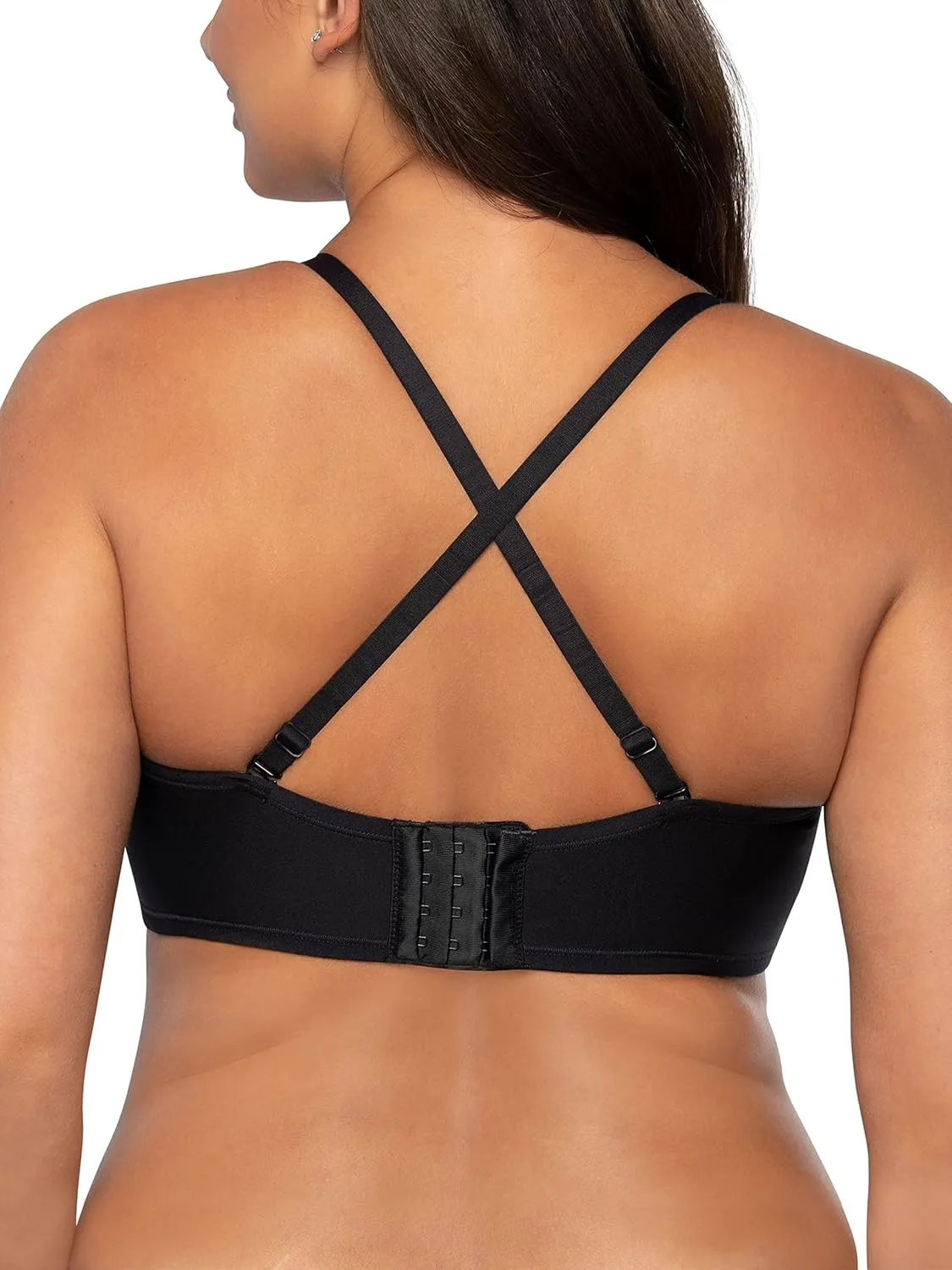 Vanity Fair Women's Beauty Back Smoothing Strapless Bra, 4-Way Stretch Fabric, Lightly Lined Cups Up to H