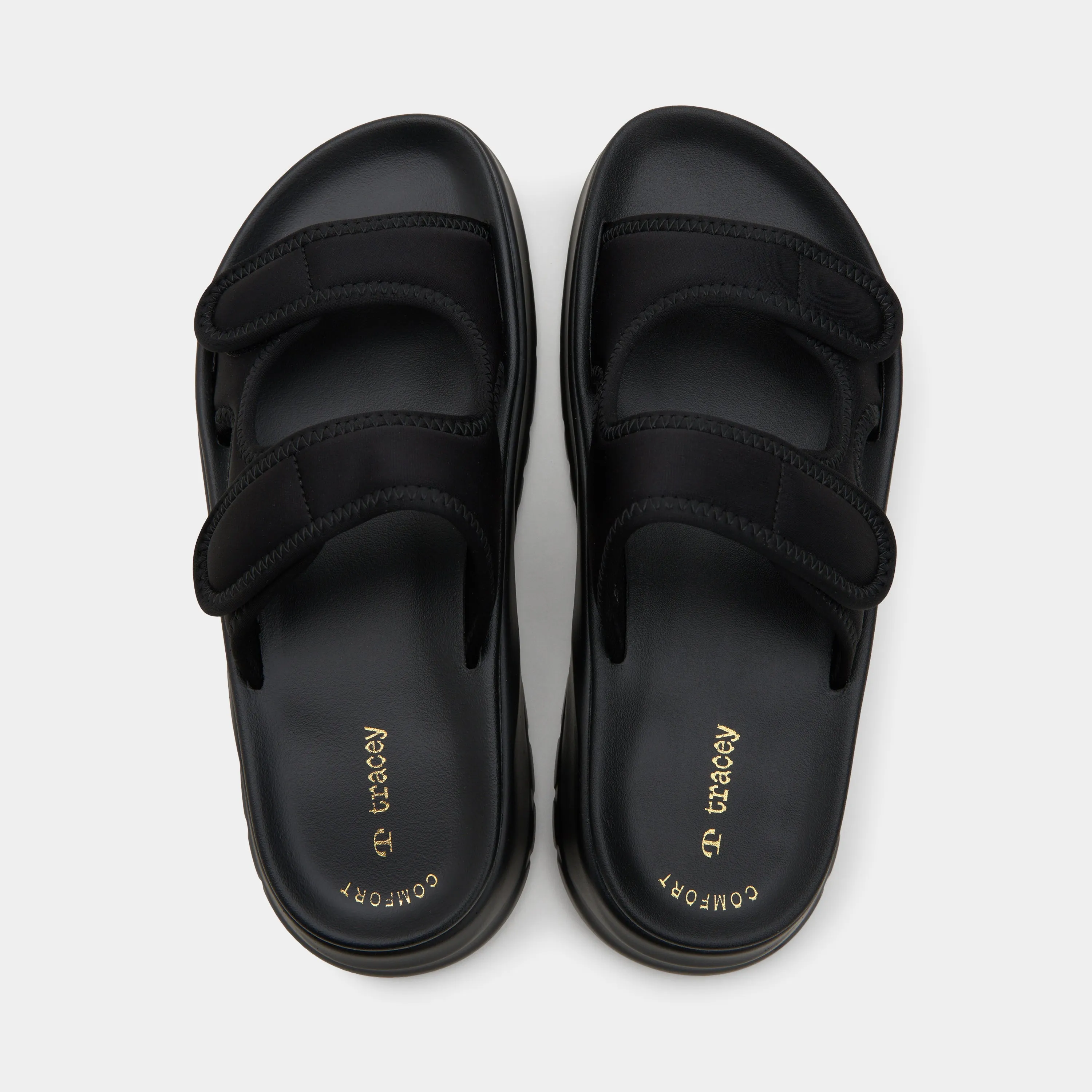 Velco Strap  Slip-On Flats