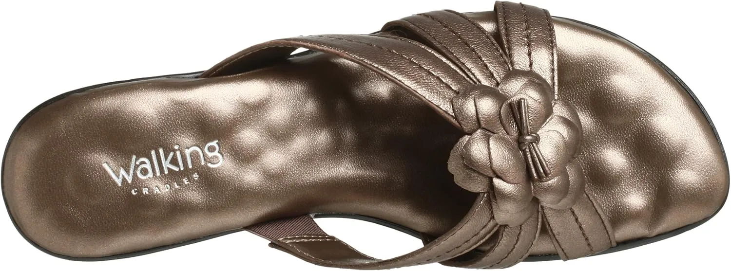 Walking Cradles Women's Candice Flowered Slide