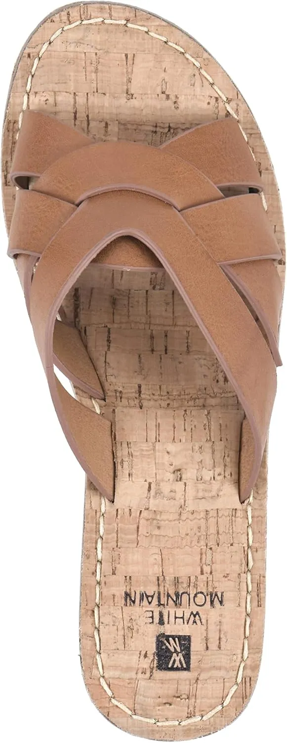 WHITE MOUNTAIN Women's Samwell Platform Wedge Sandal