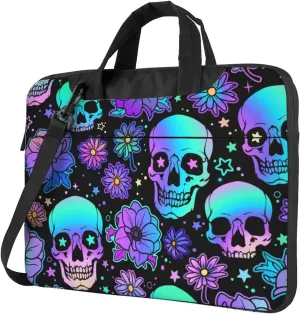 Witchcraft Cat Stars Laptop Bag Classic Slim Briefcase Messenger Bag, Spacious, Ergonomic