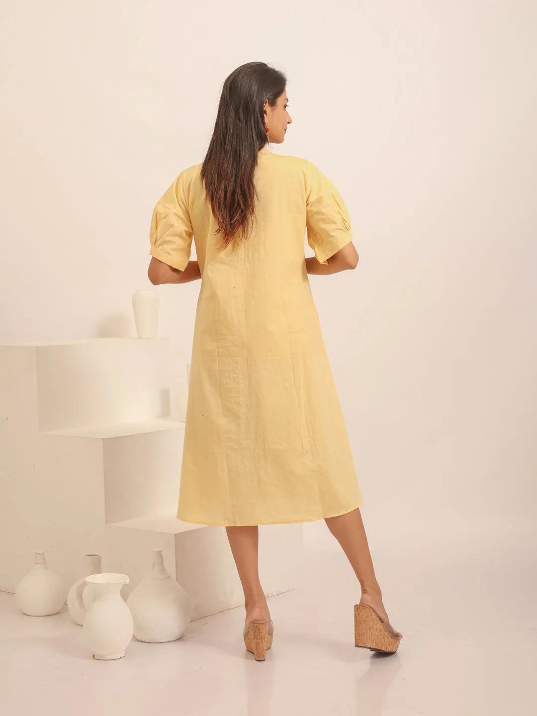 with Cotton Andhra Dress Colour Local shipping options Handloom Botanical Sandal Design Highly-rated Hand-Painted