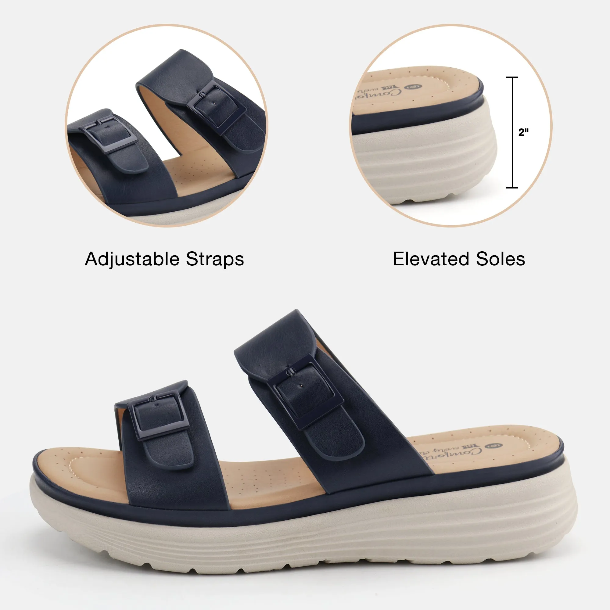 Women Comfortable Slide Sandals