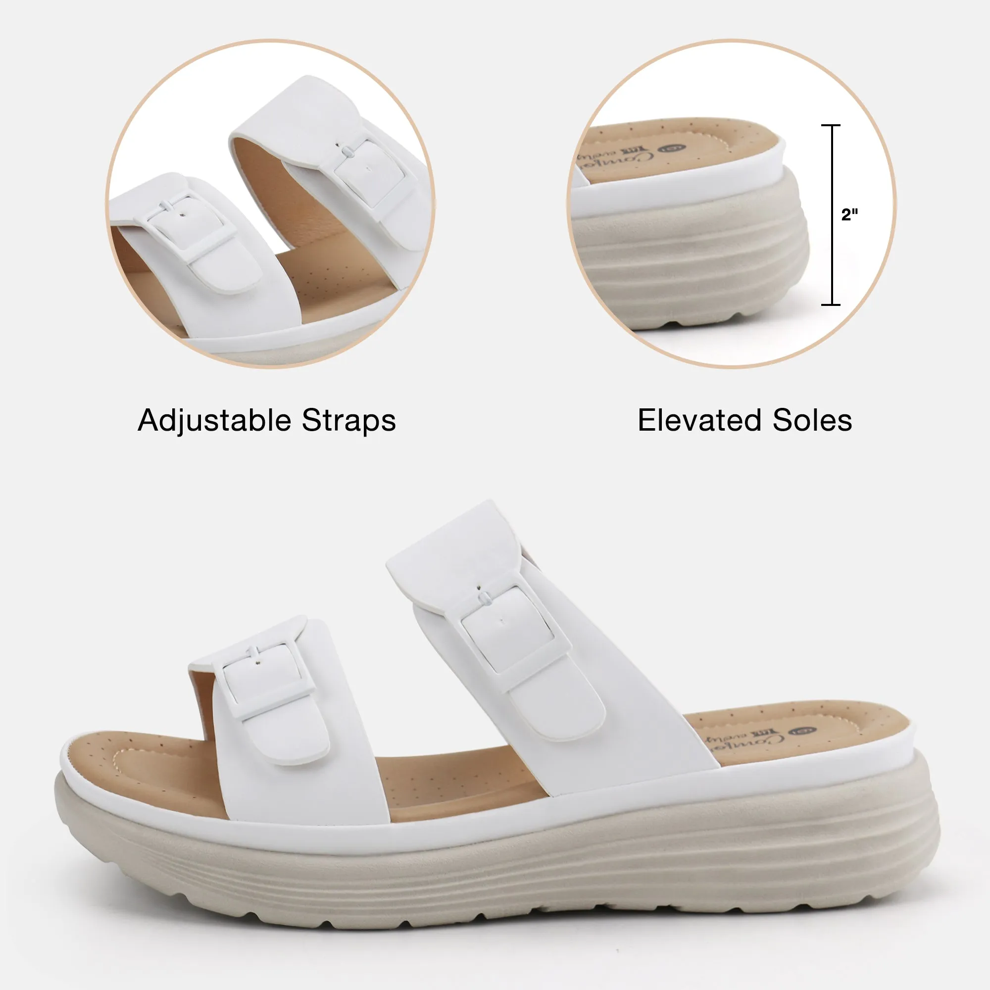 Women Comfortable Slide Sandals