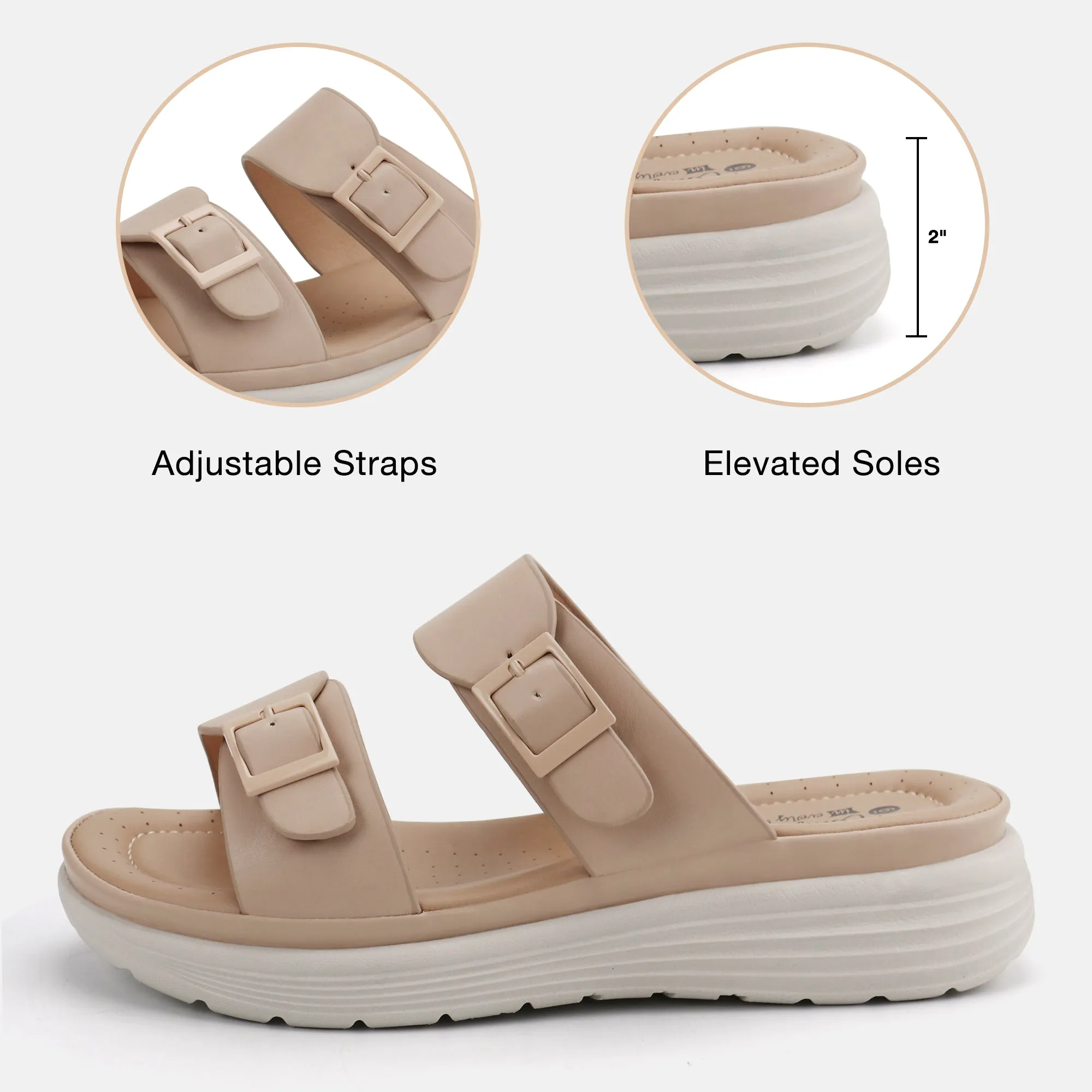 Women Comfortable Slide Sandals