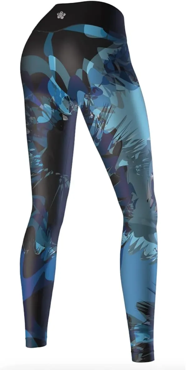 Women's Compression Spats Pants Vibrant Graphic Leggings for DailyTraining