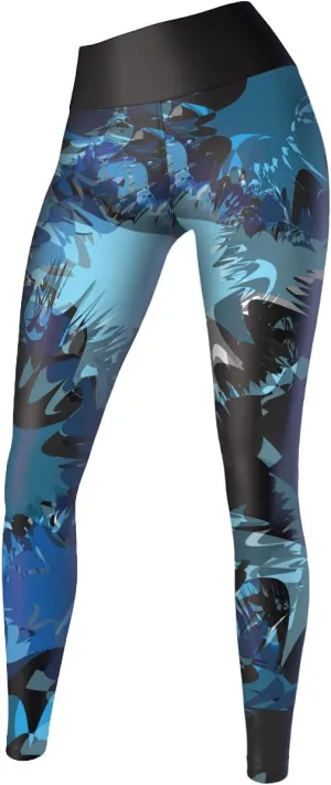 Women's Compression Spats Pants Vibrant Graphic Leggings for DailyTraining