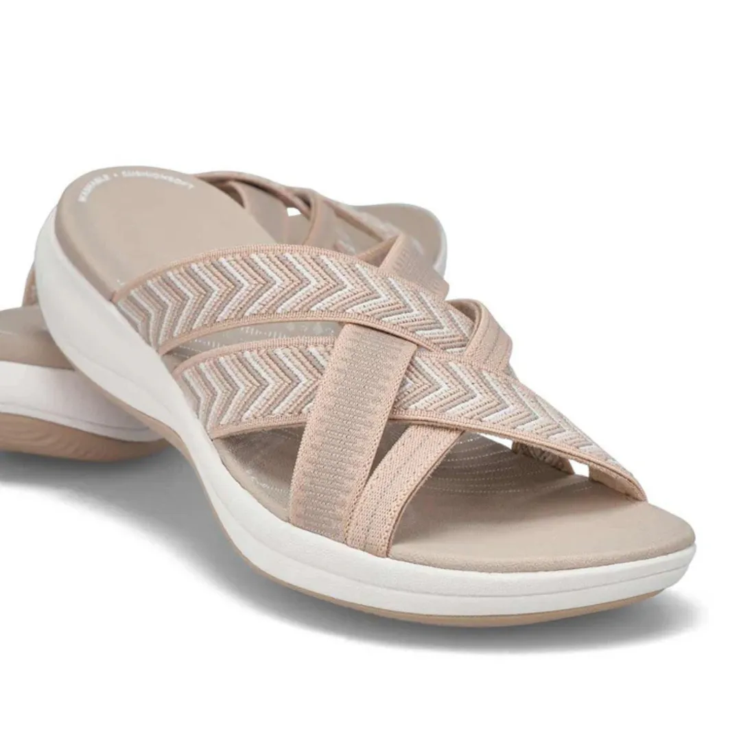 Women's Crisscross Slide Sandals | Comfortable