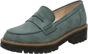 Womens Loafers Shoes Platform Chunky Penny Loafer Lug Sole Wide Width Comfortable Slip On Chunky Shoes for Women Work Office Business Casual Dress Shoe Walking Dresses Trendy Flats Loafer Sneakers
