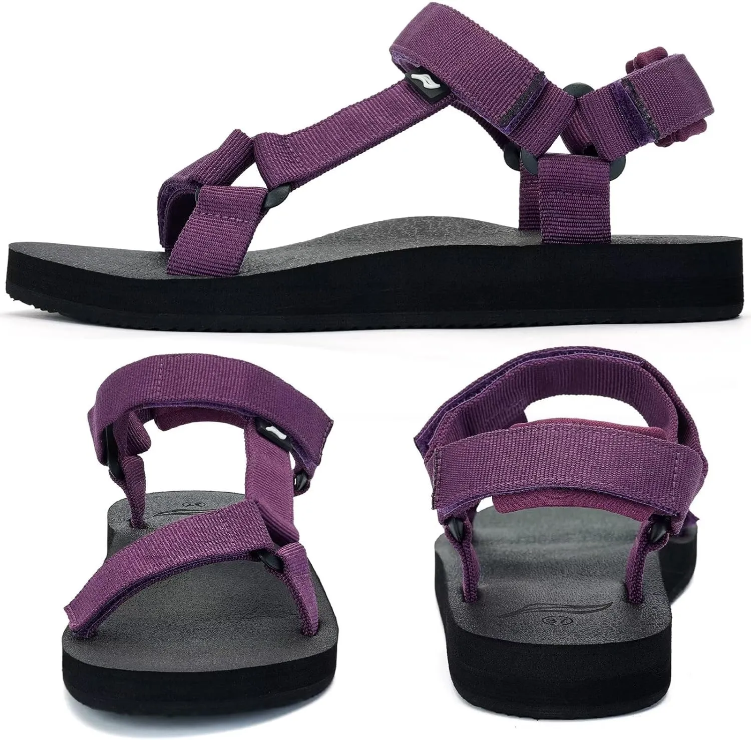 Women's Original Sport Sandals Hiking Sandals with Arch Support Yoga Mat Insole Light Weight Outdoor Water Shoes